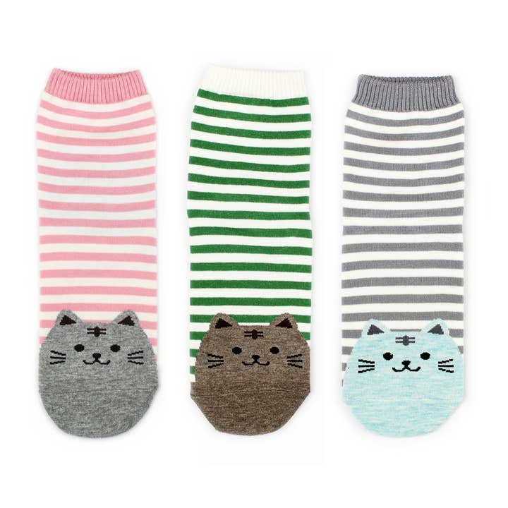 Studio Hop - Wholesale Socks - Women's - Cat Socks in a Box1