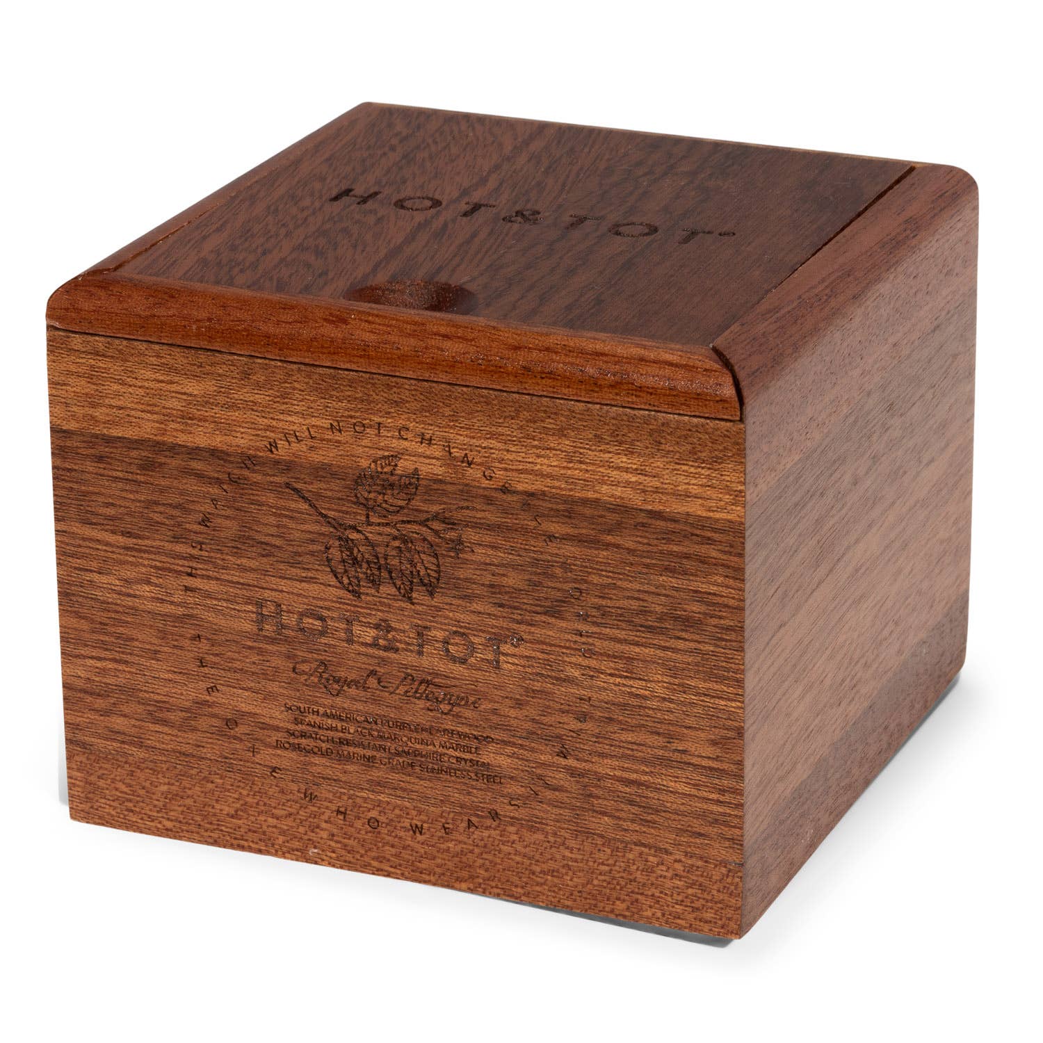 HOT&TOT - Wholesale Wrist Watch - Men's - ROYAL PELTOGYNE | Wood watch for men | Marble | Sustainable10