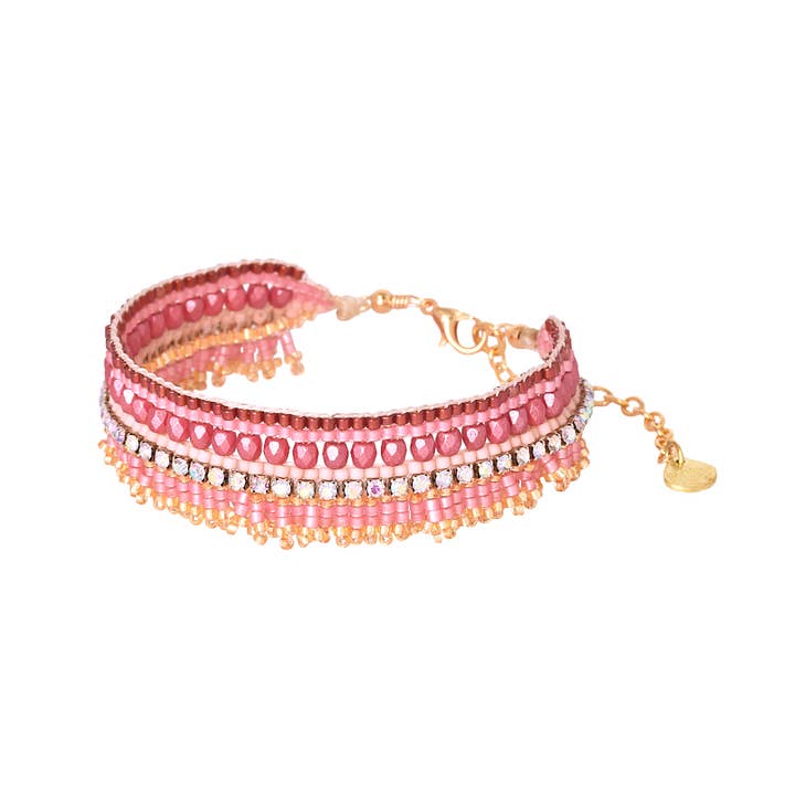 Flecos Pink Bracelet for wholesale by Mishky