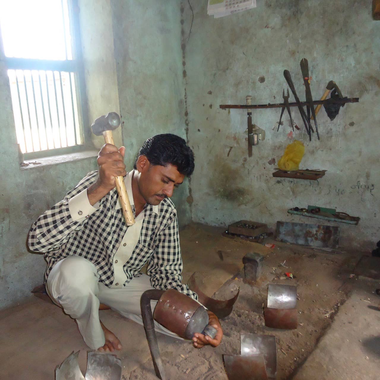 Indika – wholesale Vindspel – Vindspel med 7 handstämda brasenske klockor, trädgårdsvindspel16