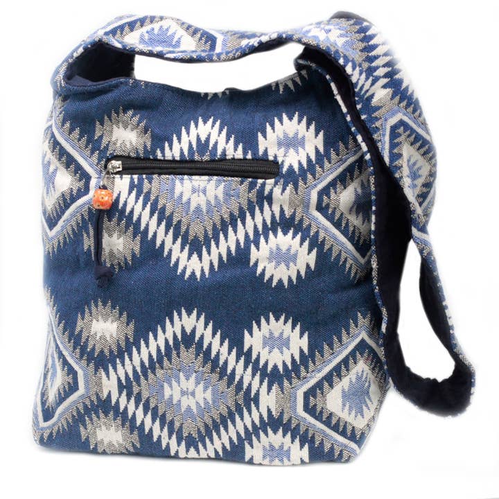 Ancient Wisdom - Wholesale Tote Bag - Women's - Kathmandu Big Bag - Dusk