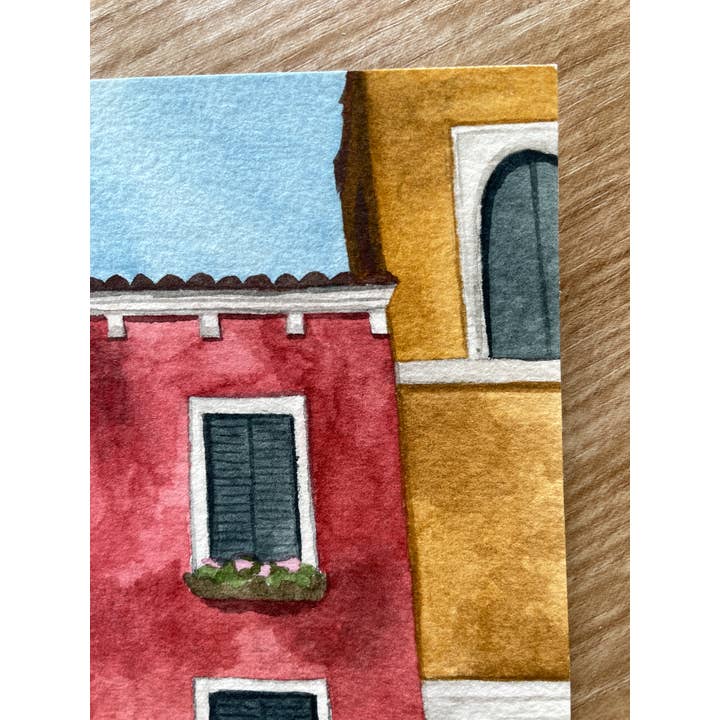 The Campbell Creative - Wholesale Art Print - "Tana" - Venice Watercolor Print4