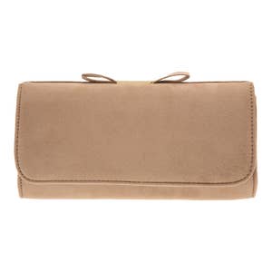 Sofie Suede Clutch