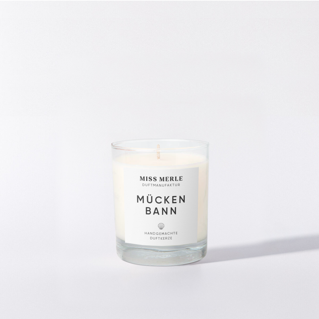 MISS MERLE Duftmanufaktur - Wholesale Jar/Filled Candle - Scented Candle MOSQUITO REPELLENT 150g – Citronella against Mosquitoes4