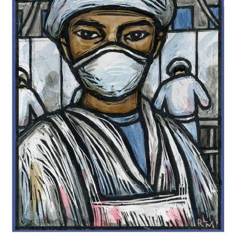 Ricardo Levins Morales Art Studio - Wholesale Stationery/Notecard Set - "Union Yes!" - Set of 12 Labor Movement Notecards4