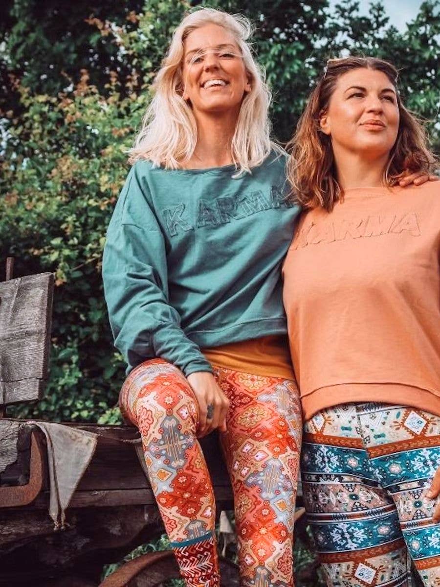 Soul Factory - Wholesale Sport-/loungelegging - Dames - Gerecyclede yogaleggings "Inca Love"2