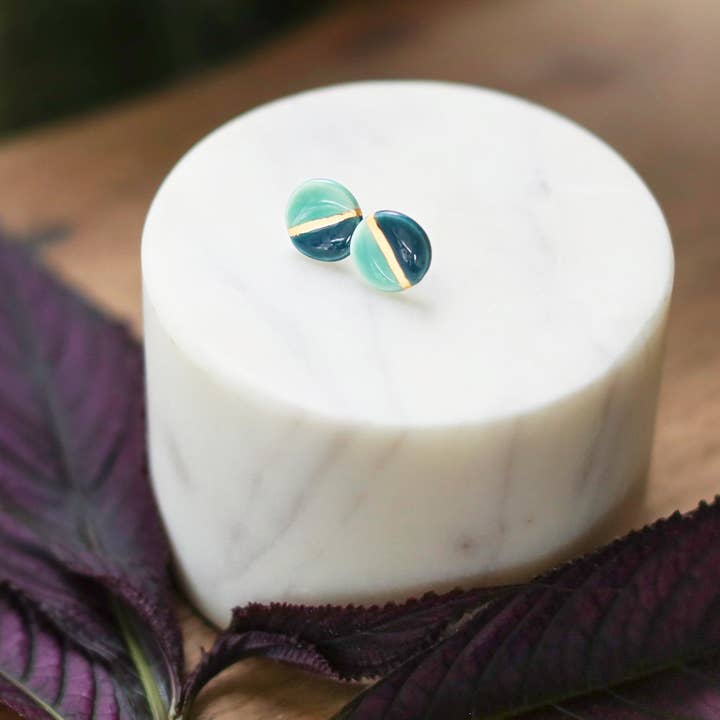 Remnant Studios - Wholesale Stud/Post Earrings - color block studs1