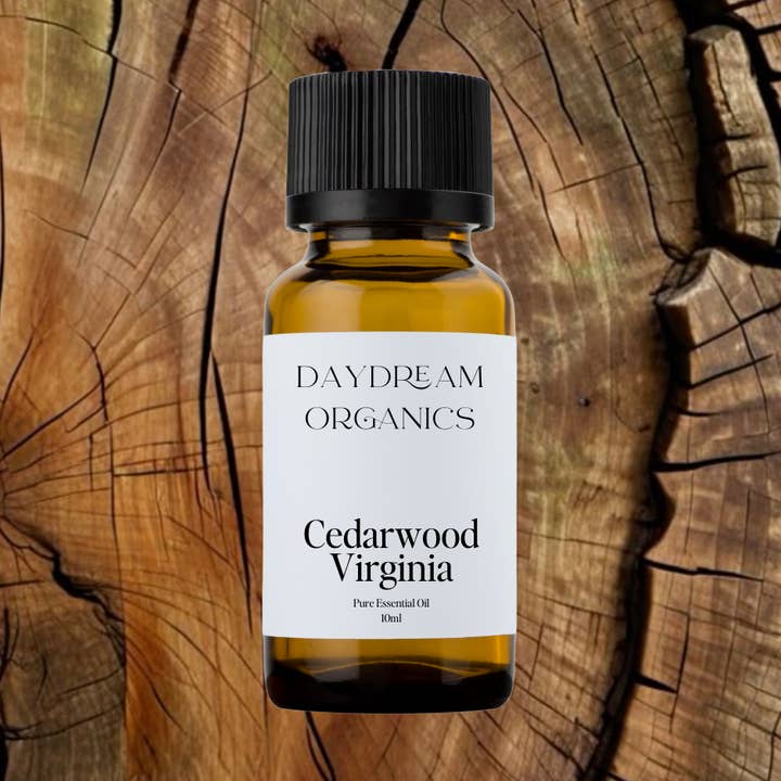 Cedarwood (Virginia) Essential Oil for wholesale by Daydream Organics | Prairie Doctor Brand