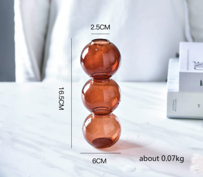 IVORE.GROUP (We cover All Import duty) – wholesale Vase – Bubble Shape Glass Vase16