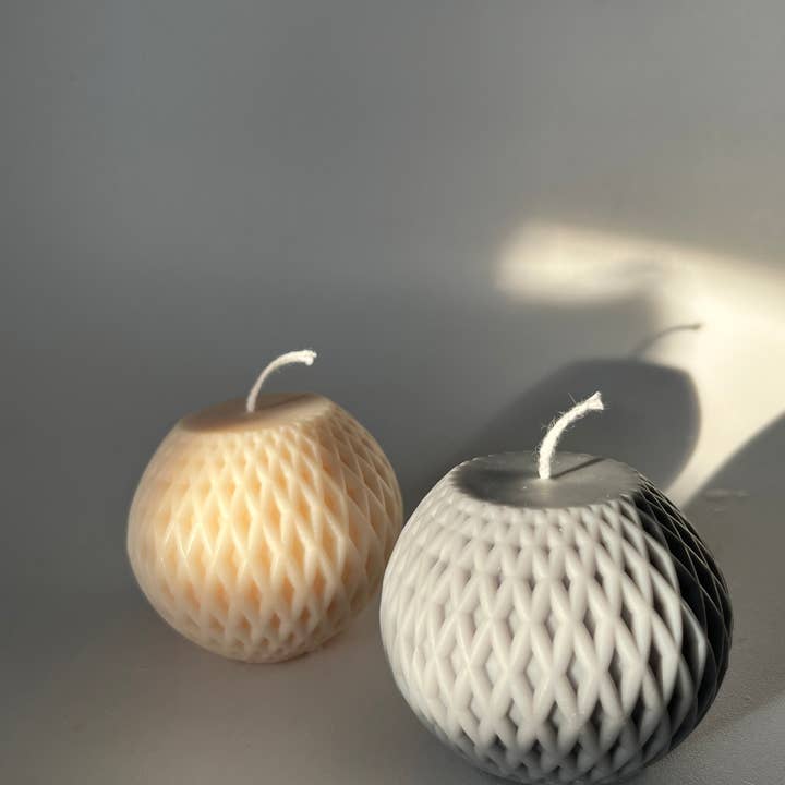 AARAM LUX - Venta al por mayor Velas de diseño llamativo - Velas Geo Mini Ball | Vela con forma decorativa | Decoración5