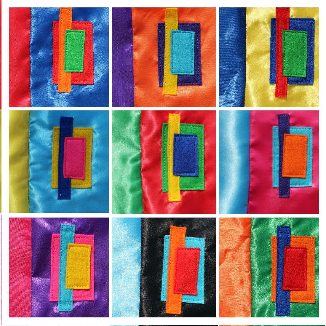 The Flat Of Kat – Großhandel Cape – Kinder – Superhelden-Umhang für Kinder mit Initiale2