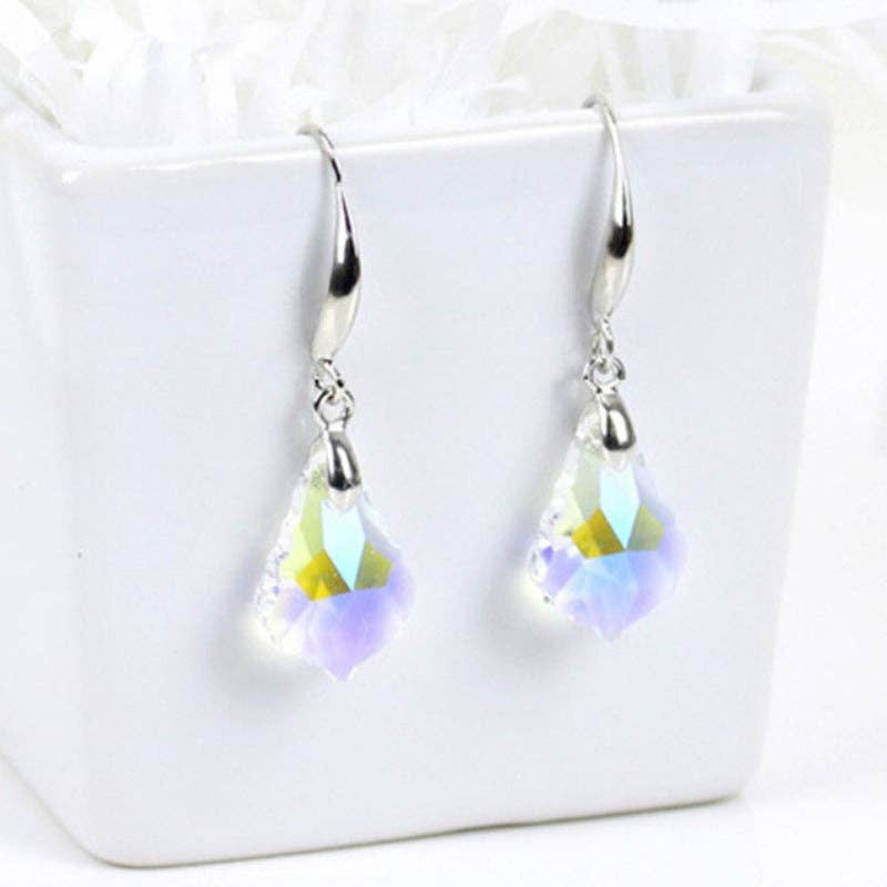 WoodWristCo - Venta al por mayor Pendientes colgantes - Pendientes barrocos con forma de hoja de arce, joyería de3