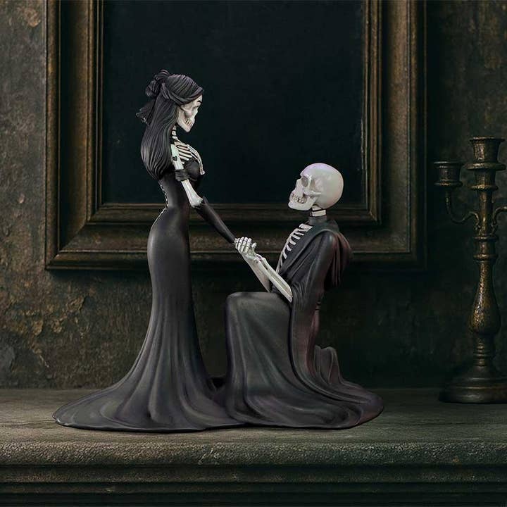 Eternal Proposal Skeleton Figurine 23cm for wholesale by WONDER IMPORTS AUSTRALIA