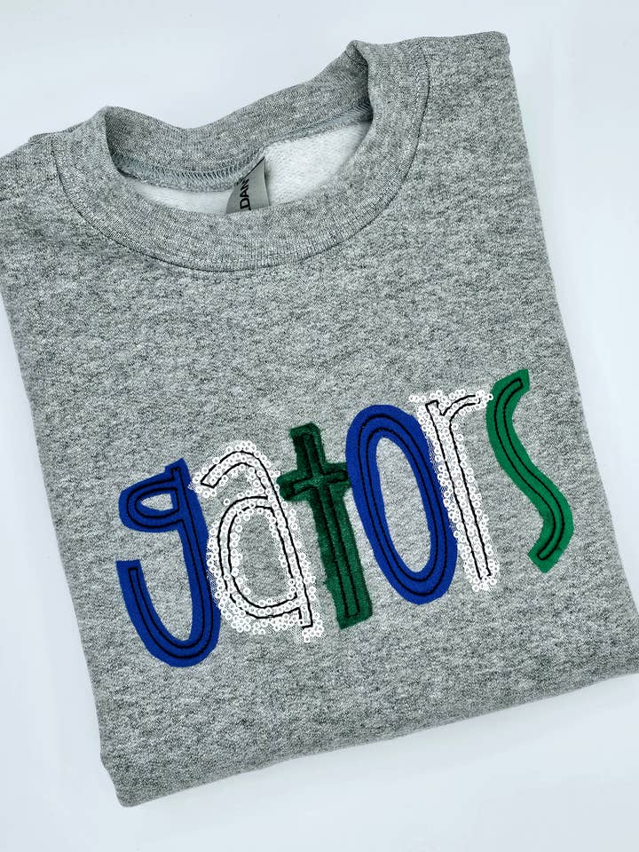 Youth Custom Mascot Sweatshirt for wholesale by Mudbugs BTQ