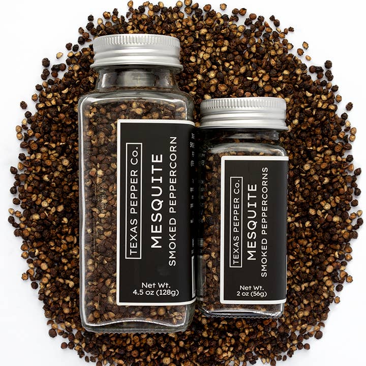 Mesquite rökt pepparkorn för wholesale av Texas Salt Co