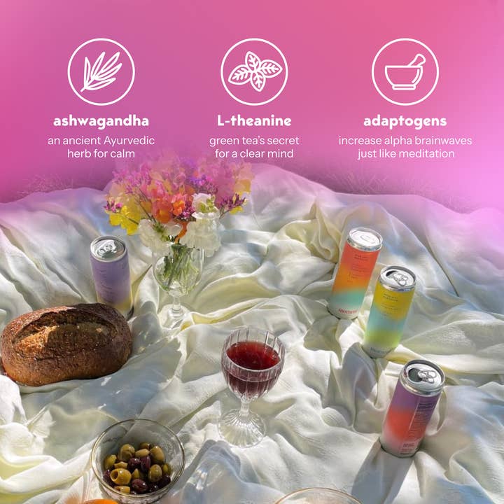 Moment - Vente Apéritifs sans alcool/mocktails - Pack de 12 eaux botaniques Sparkling Plumspritz2