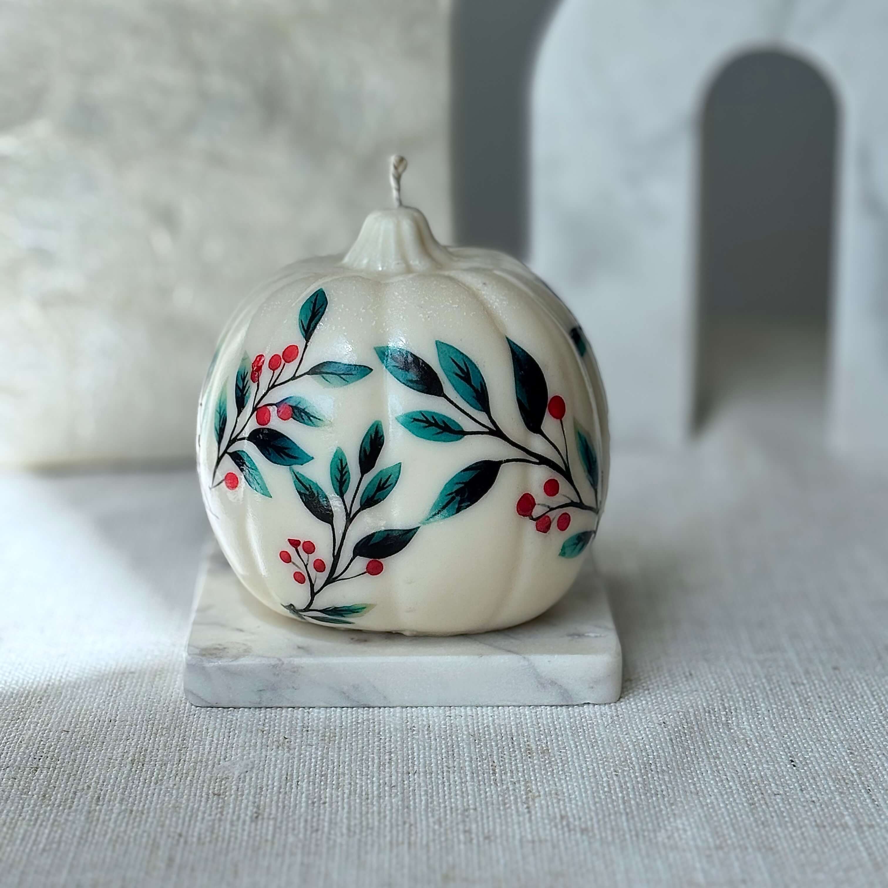 OH MY BOX – wholesale Pelarljus – Stor Vintage Pumpaljus | Juldekoration | Höstdekoration9