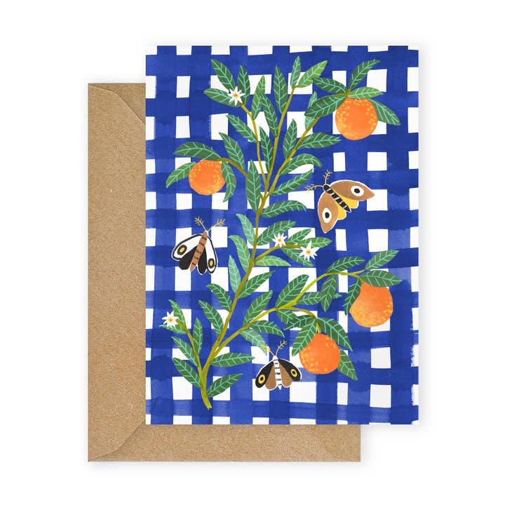 Carte de vœux : Orange tu es content pour la vente par Togetherness