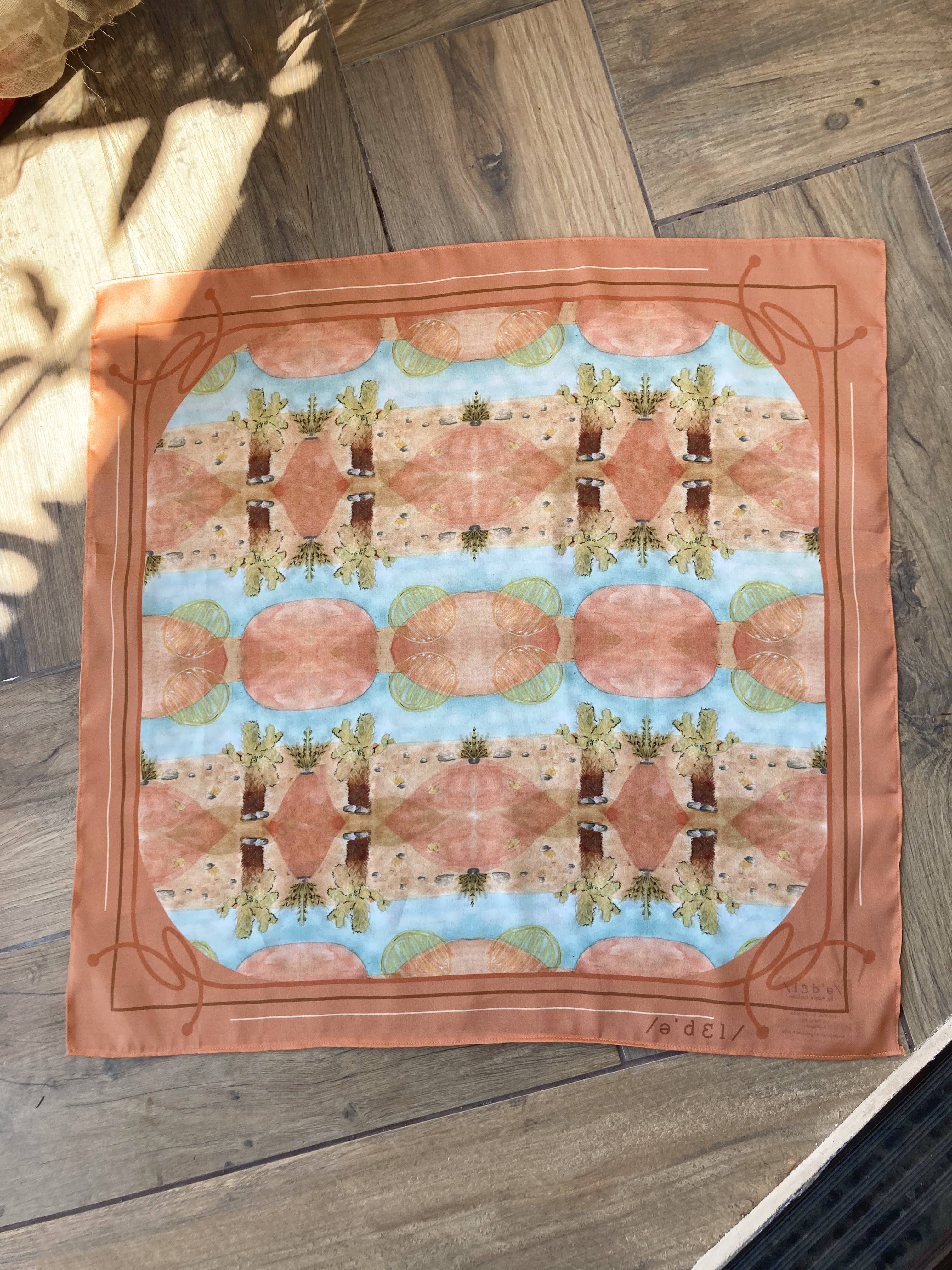 Adele by Adele Jackson - Wholesale Scarf - Women's - Cholla Cactus Scarf3