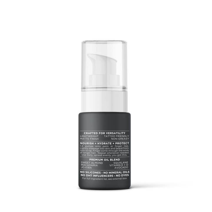 Brightside Style - Wholesale Beard Styling Product - Utility Oil: Hair + Skin + Beard