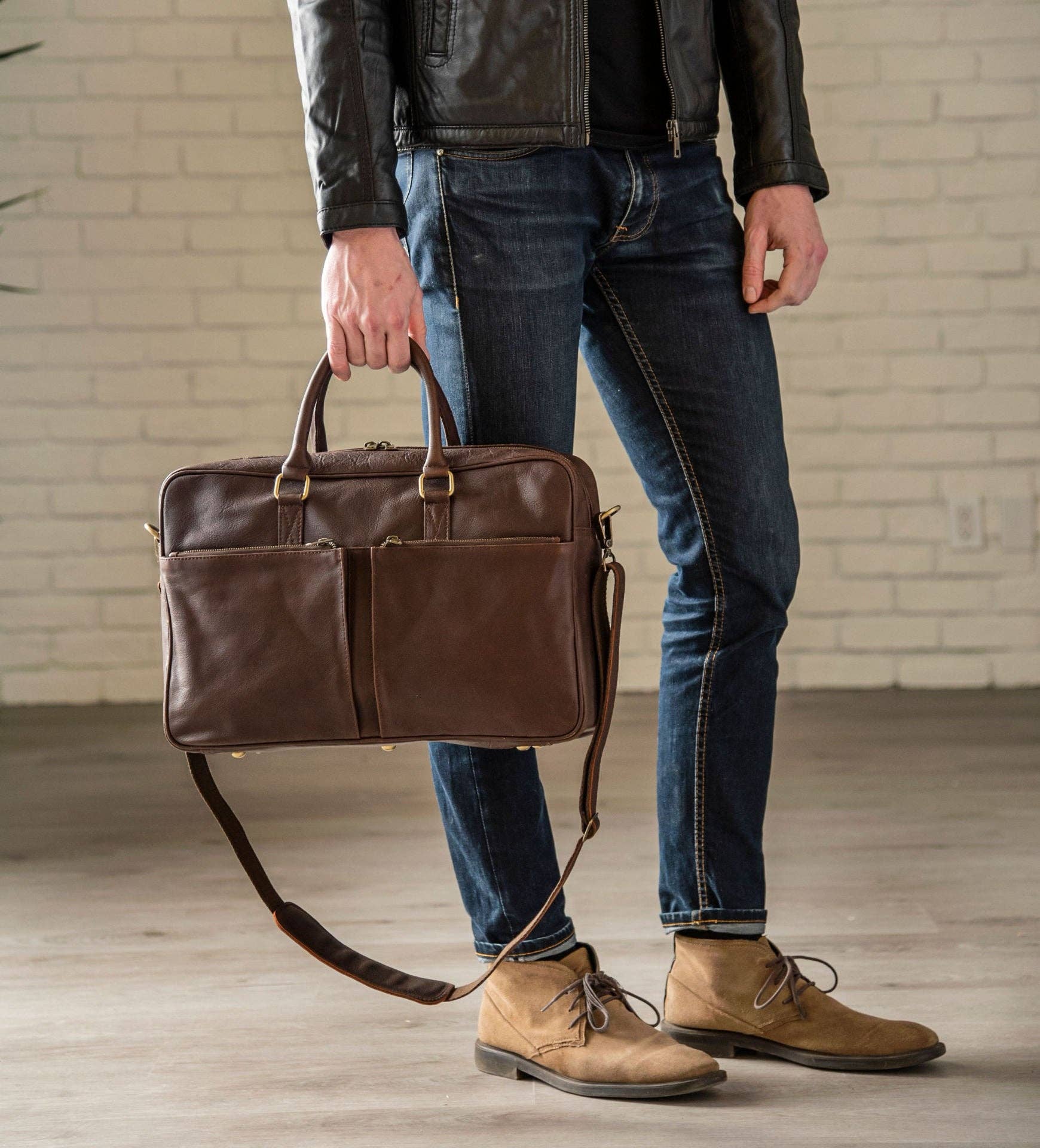 Hides - Vendita all'ingrosso Valigetta - Unisex - Cartella sottile in pelle23