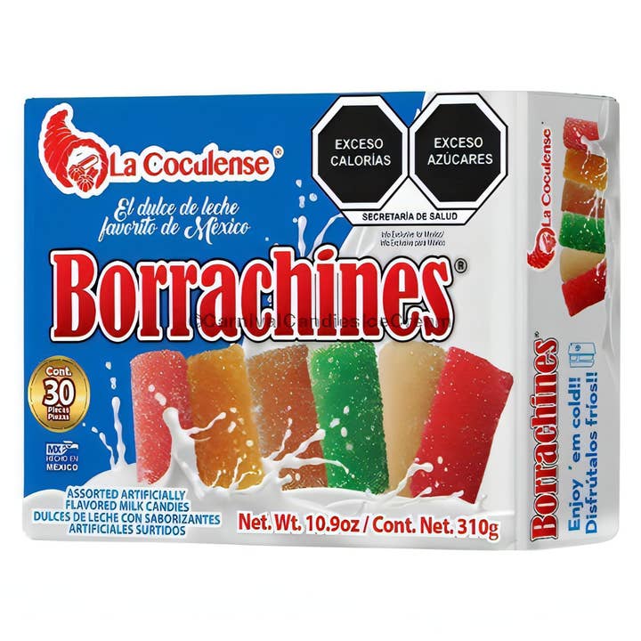 La Coculense Borrachines Mexican Gummy Candy (30 Count) for wholesale by Carnival Candies & Ice Cream Inc.