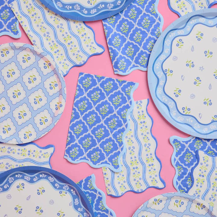 xo, Fetti - Wholesale Disposable Napkin - Coastal Napkins - 24 printed napkins, Last Toast, Coast, Summer5