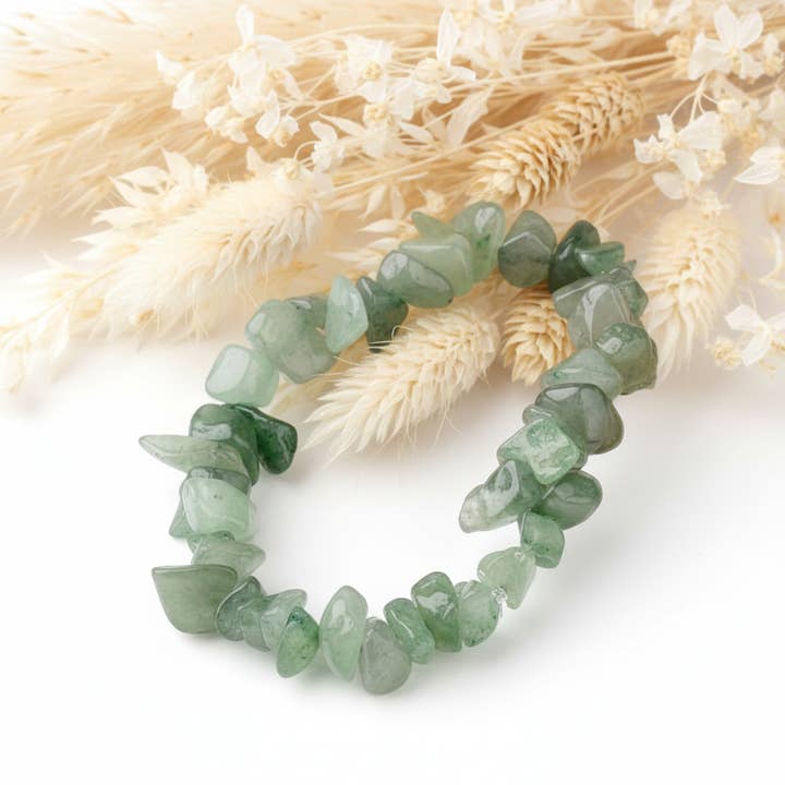 Bracelet Pierre Aventurine Verte pour la vente par Produtos Namasté