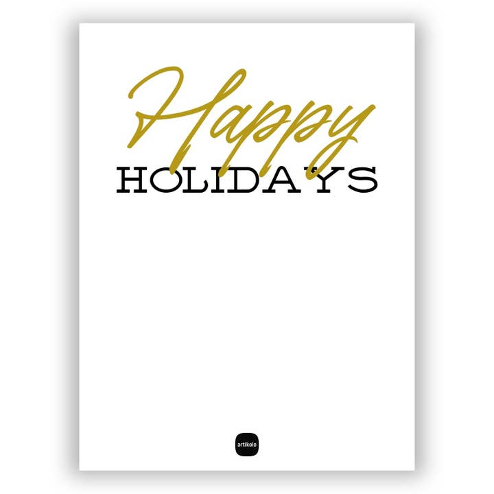 Artikel Presentpaket - Happy Holidays för wholesale av Artikolo