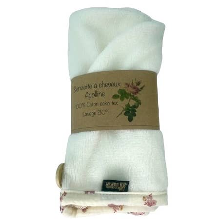 Emmanuel Création - Wholesale Hair Towel/Wrap - Hair towel, “Apolline”1