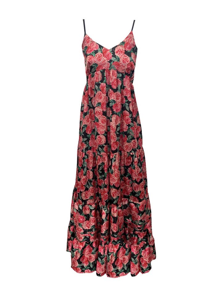 Robe longue à bretelles réglables pour la vente par ODI ET AMO