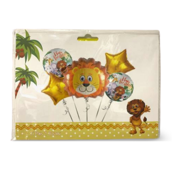 My Wholesale Warehouse - Wholesale Balloon - Large 5pc Happy Birthday Cartoons Character Balloons - 28 Options!13