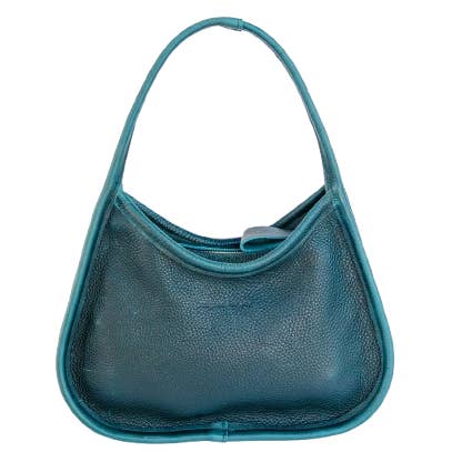 Designed For Joy - Wholesale Shoulder Bag - Women's - Leather Hobo Bag, Medium Size - The Abigail5