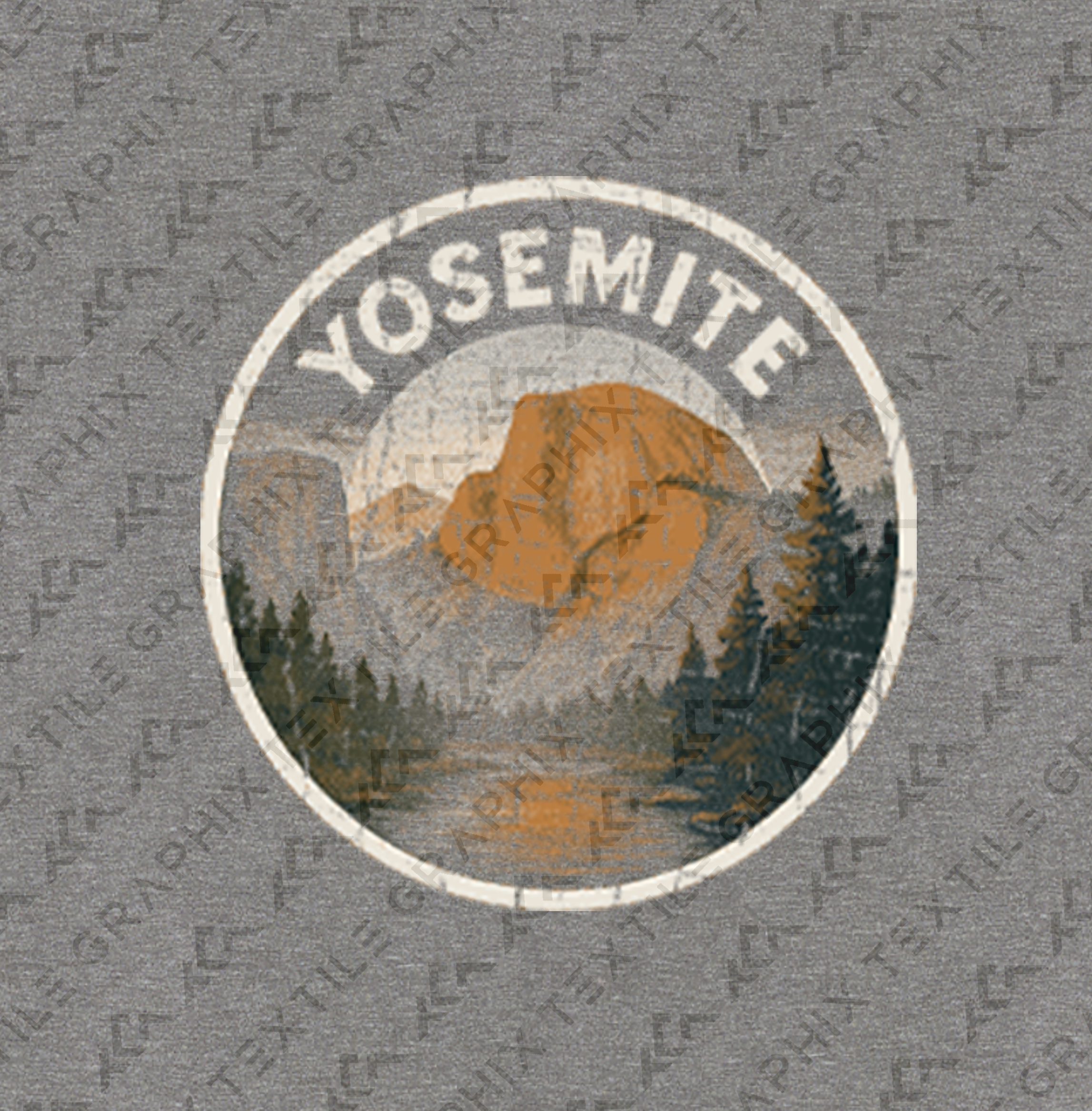 Textile Graphix – Hoodie – Unissexo por atacado – Yosemite Hoodie – Design Vintage de Montanha Personalizável6