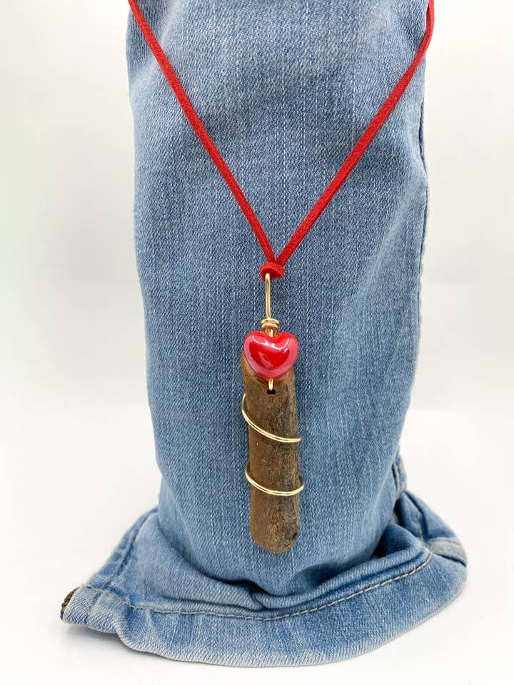 HEART OF LIGHT NECKLACE UNIQUE PIECE for wholesale by DeliArt