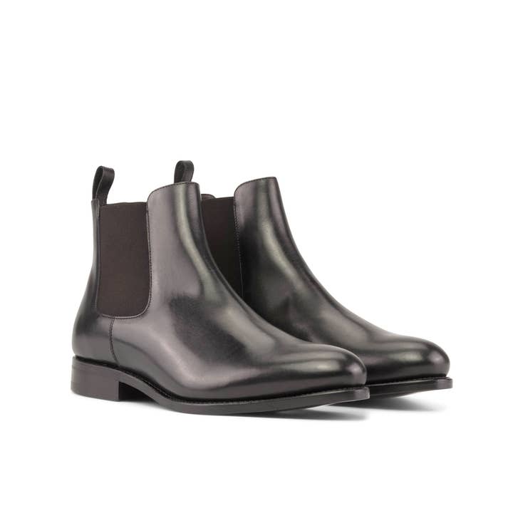 Maison Koly Cavalcade chelsea Boots Leather - Black for wholesale by Maison Koly