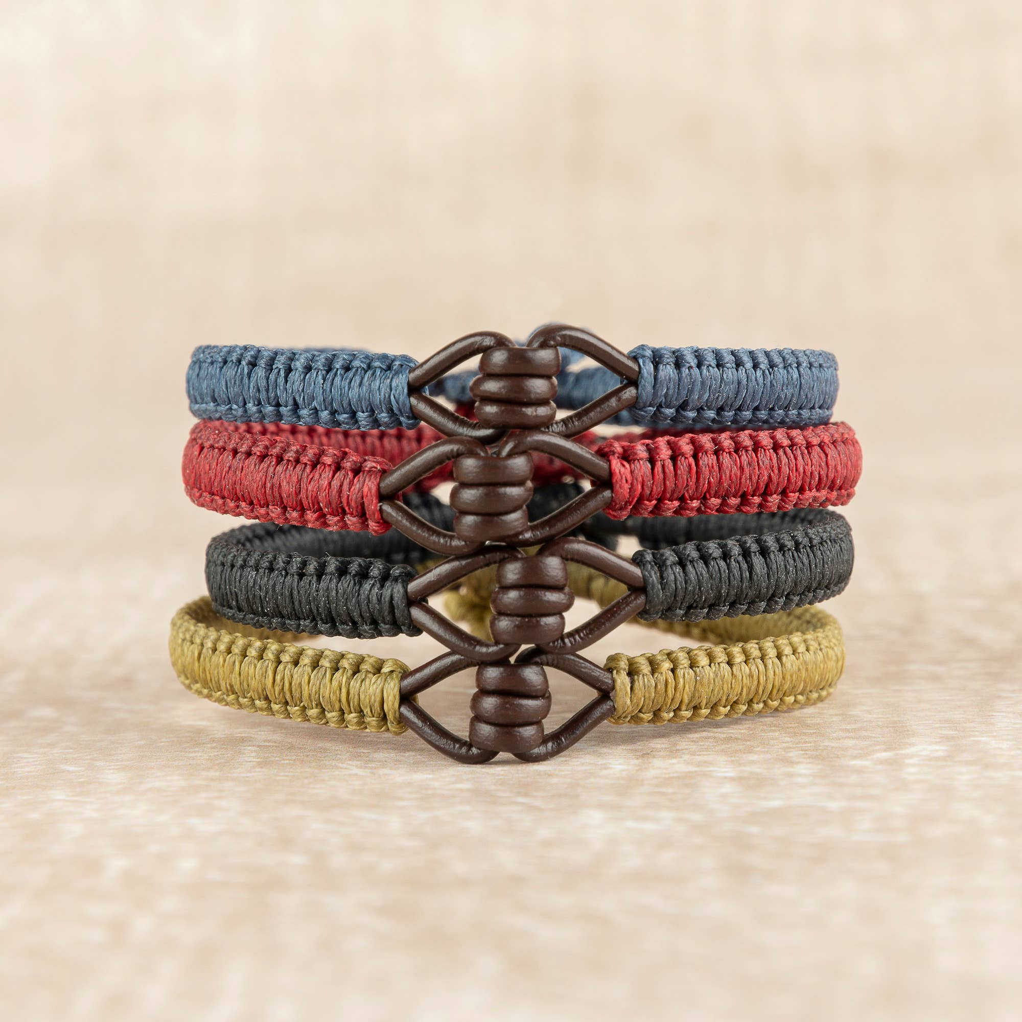 2 Woven Colourful Fabric Handmade Cotton Thread String Kids Friendship  Bracelets | eBay