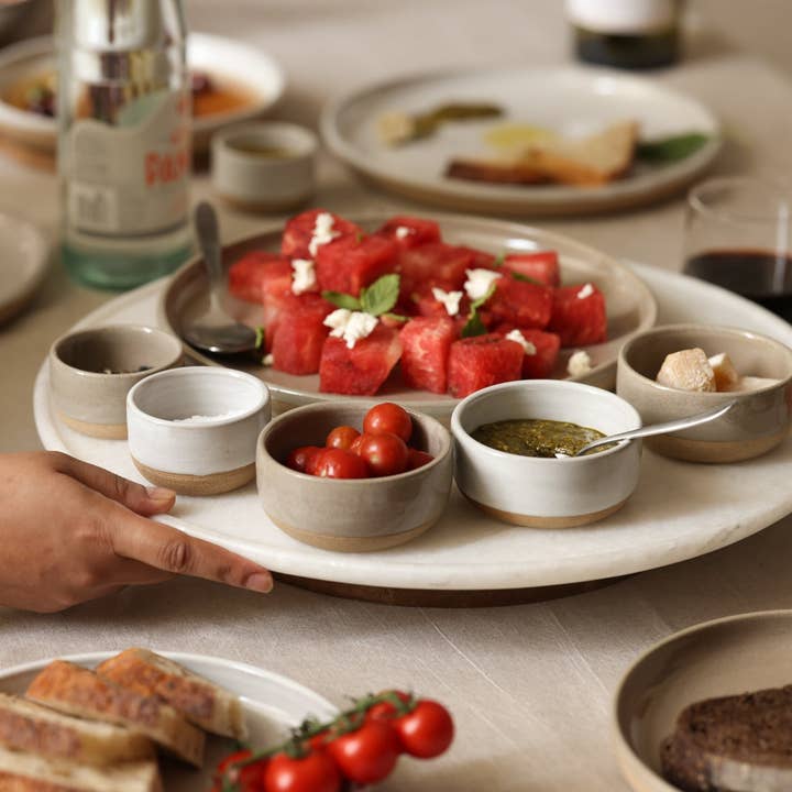 Fleck – wholesale Lazy Susan – Marble Lazy Susan1