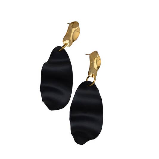Jewelry By Elina Dahl - Wholesale Dangle Earrings - Earring wave exclusive, black.7