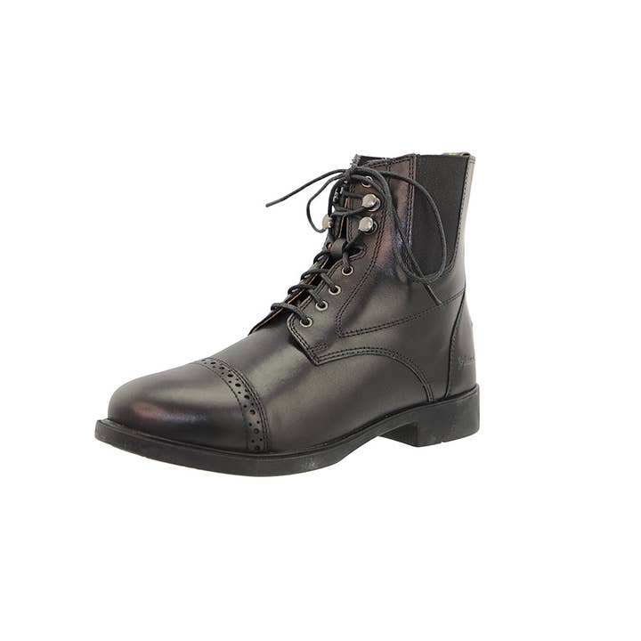 Grewal Equestrian - Wholesale Boots - Women's - Adult Lace Up Synthetic Leather Paddock Boots