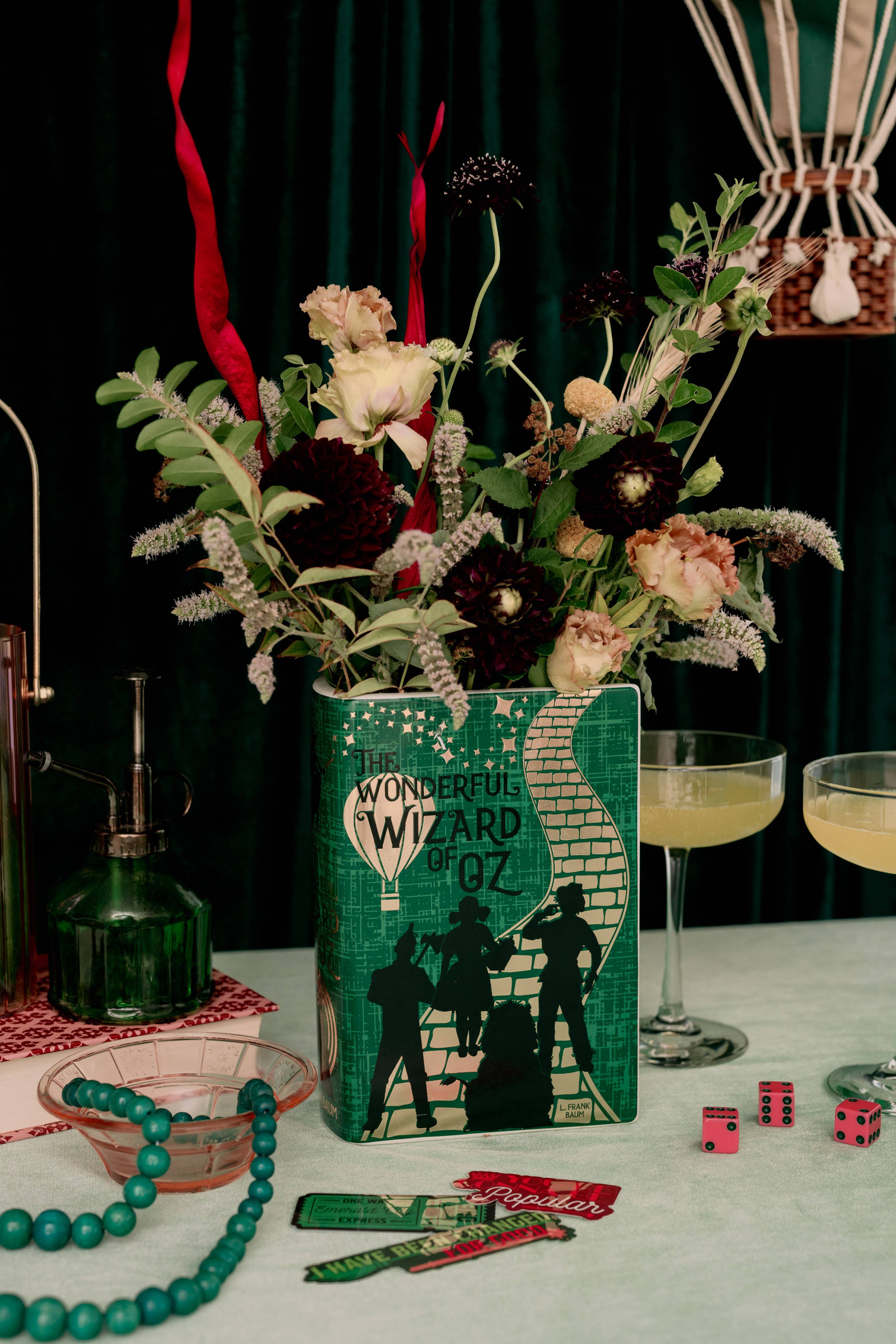 Steel Mill and Co. - Wholesale Vase - Large Book Vase, Wizard of Oz1