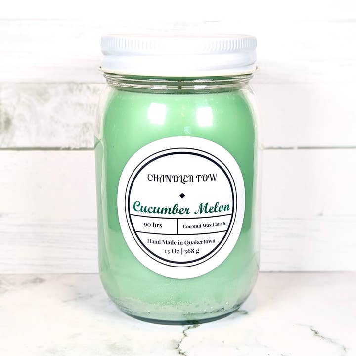 Chandler Fow - Wholesale Jar/Filled Candle - Cucumber Melon 13 Oz Candle0