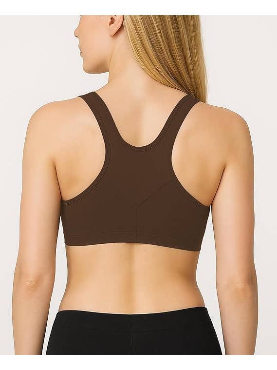 I-Wear Brands - Wholesale Sports Bra - Women's - Women's Cotton Racerback Pull-Over Sports Bra21
