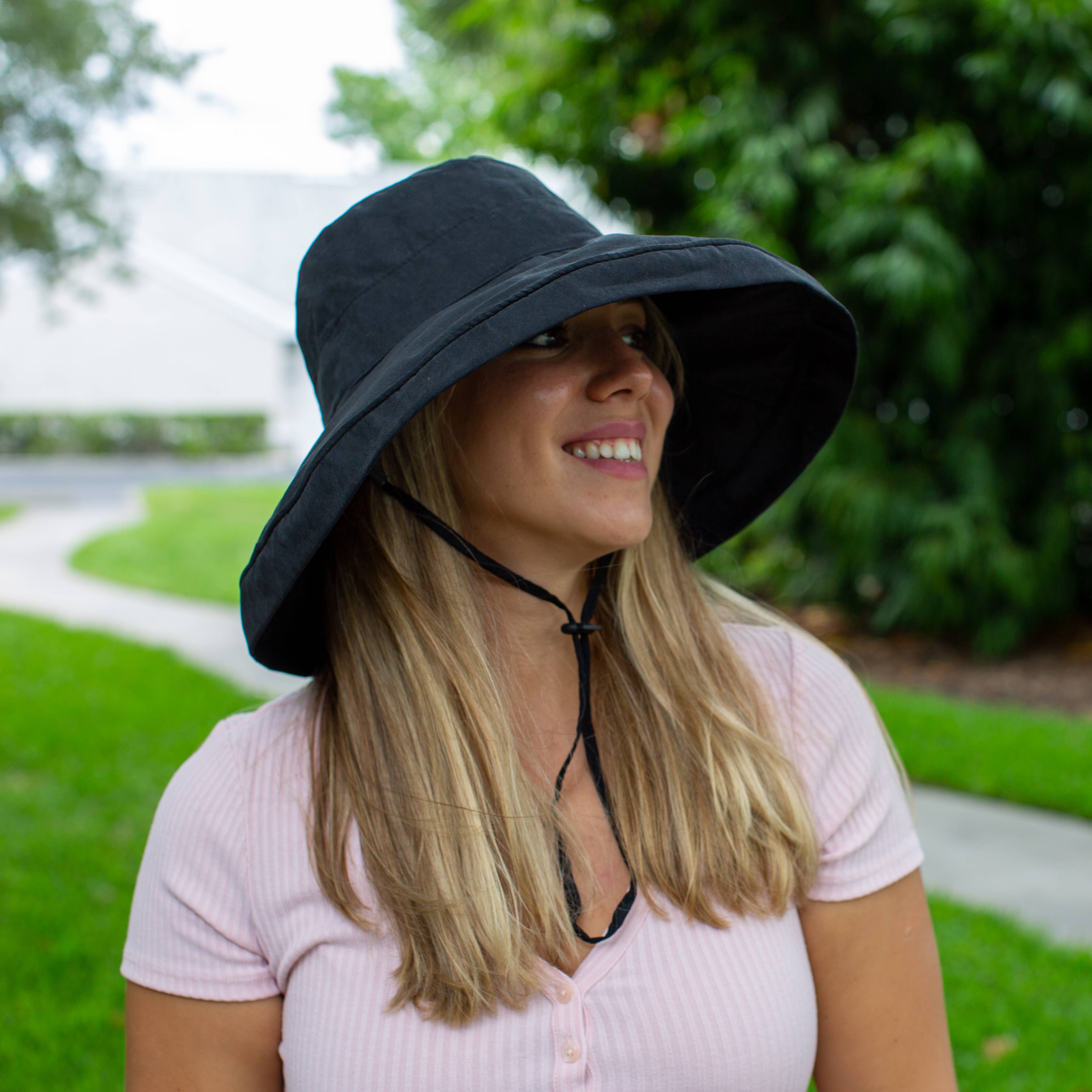 Lelaffet - Vendita all'ingrosso Cappello da pescatore - Donna - Cappello da donna con visiera morbida, misura regolabile per adattarsi a tutte le teste 4