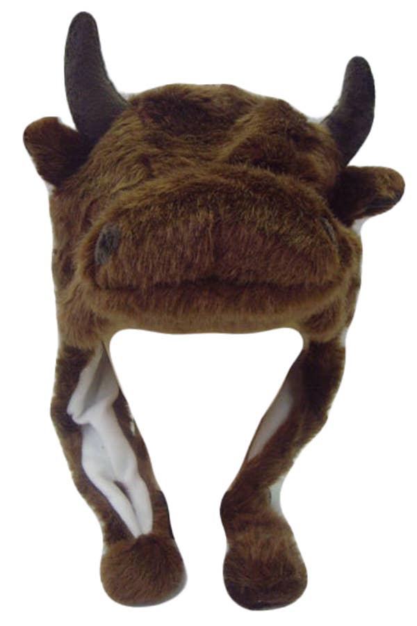 Cap Zone - Wholesale Costume - Women's - Animal Plush Teddy Fur Hat with Short Ear Flaps24