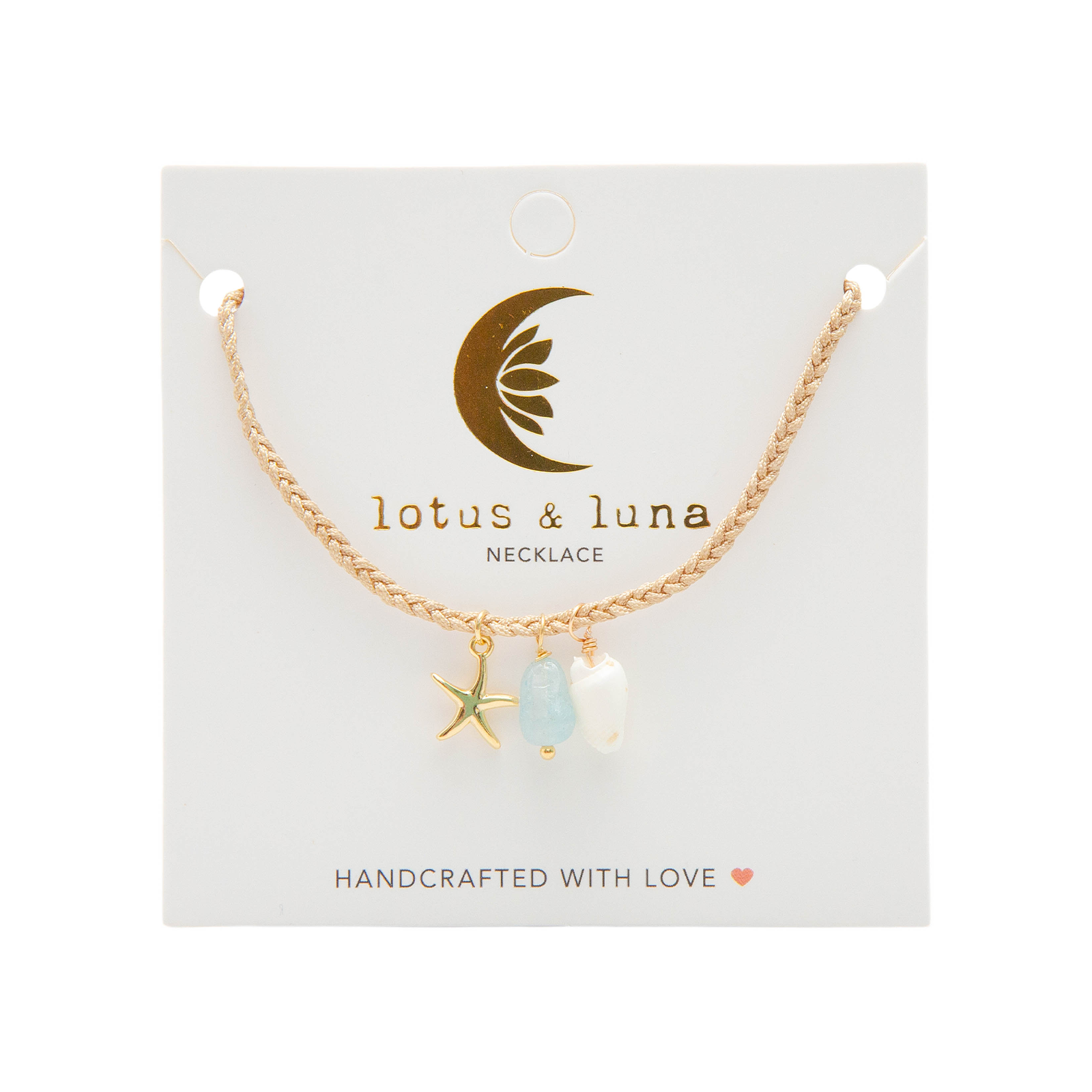 Lotus and Luna - Wholesale Pendant/Charm Necklace - Moon Beach Offshore Necklace5