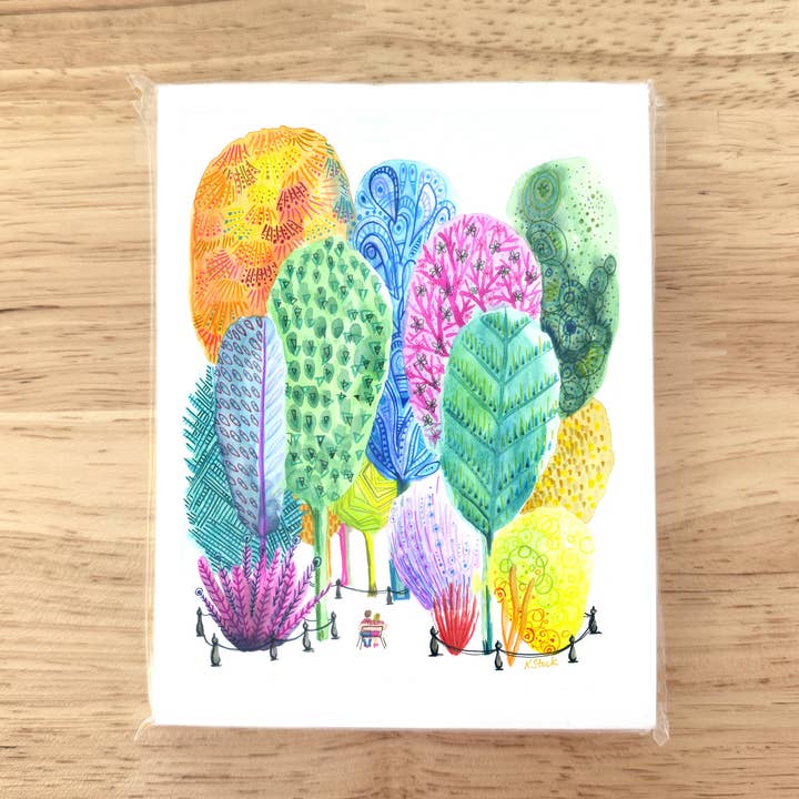 Musée de l'arbre - Cartes de correspondance pour la vente par Kerstin Stock Art
