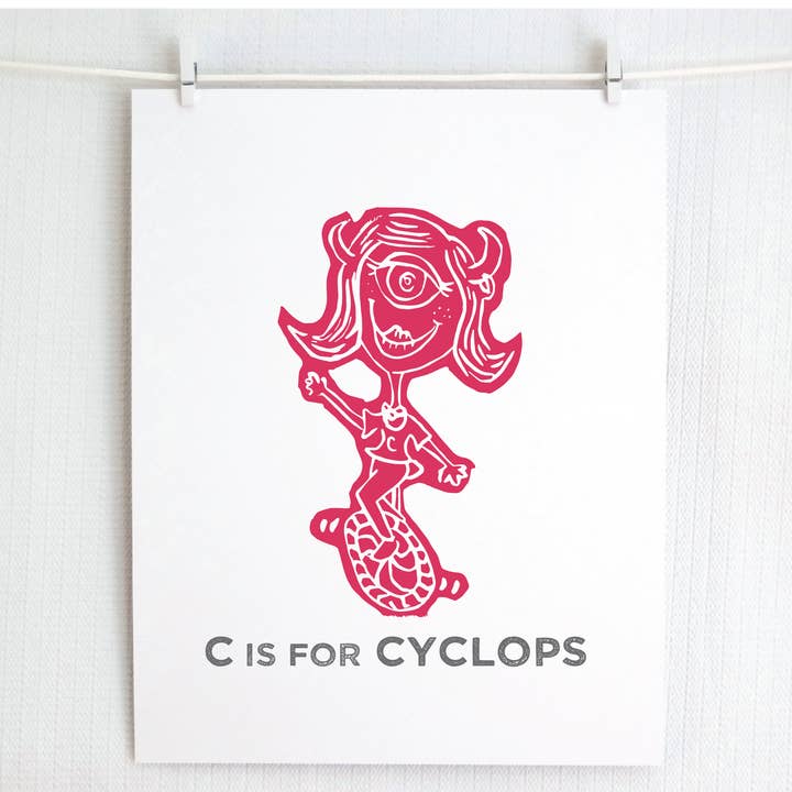 C is for Cyclops Illustrated Print and other Purchase Wholesale cyclops. Free Returns & Net 60 Terms on Faire trending on Faire.