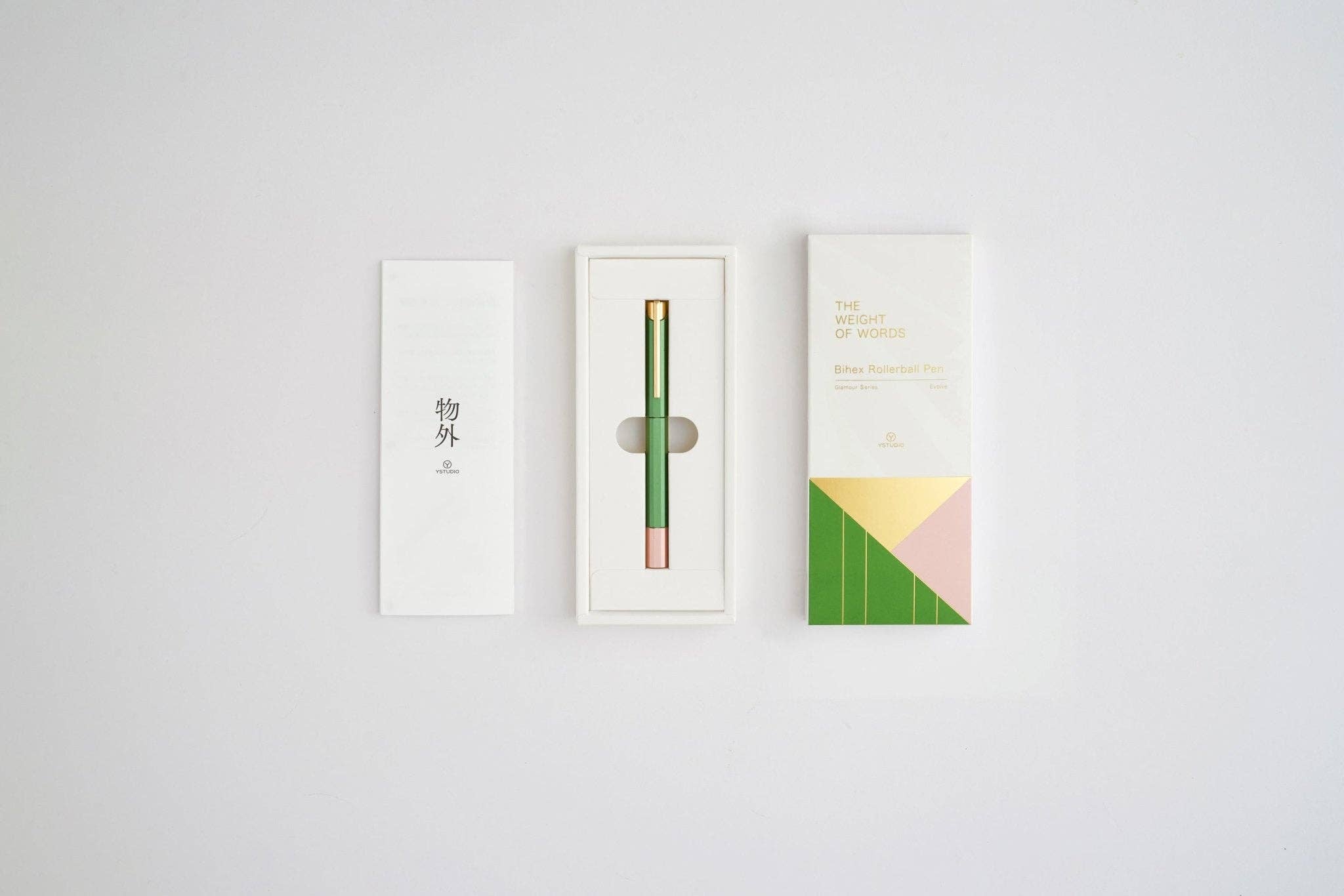 ENTREPÔT – wholesale Pen – YSTUDIO - Glamour Evolve Bihex Rollerball Pen10