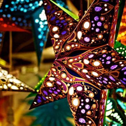 Om Gallery – wholesale Papperslykta/-lampa – Om Paper Star Lantern - Grenar